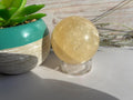 Honey Calcite Sphere