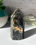 Black Tourmaline Iron Tower