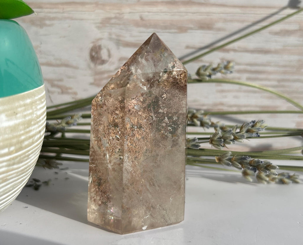 Lodolite Garden Quartz Tower