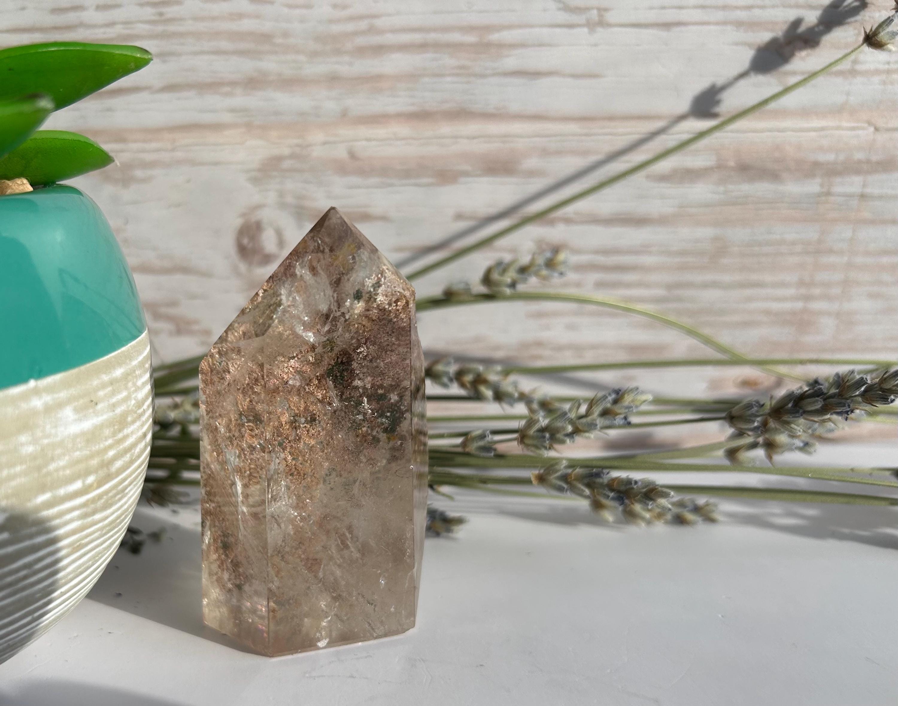 Lodolite Garden Quartz Tower