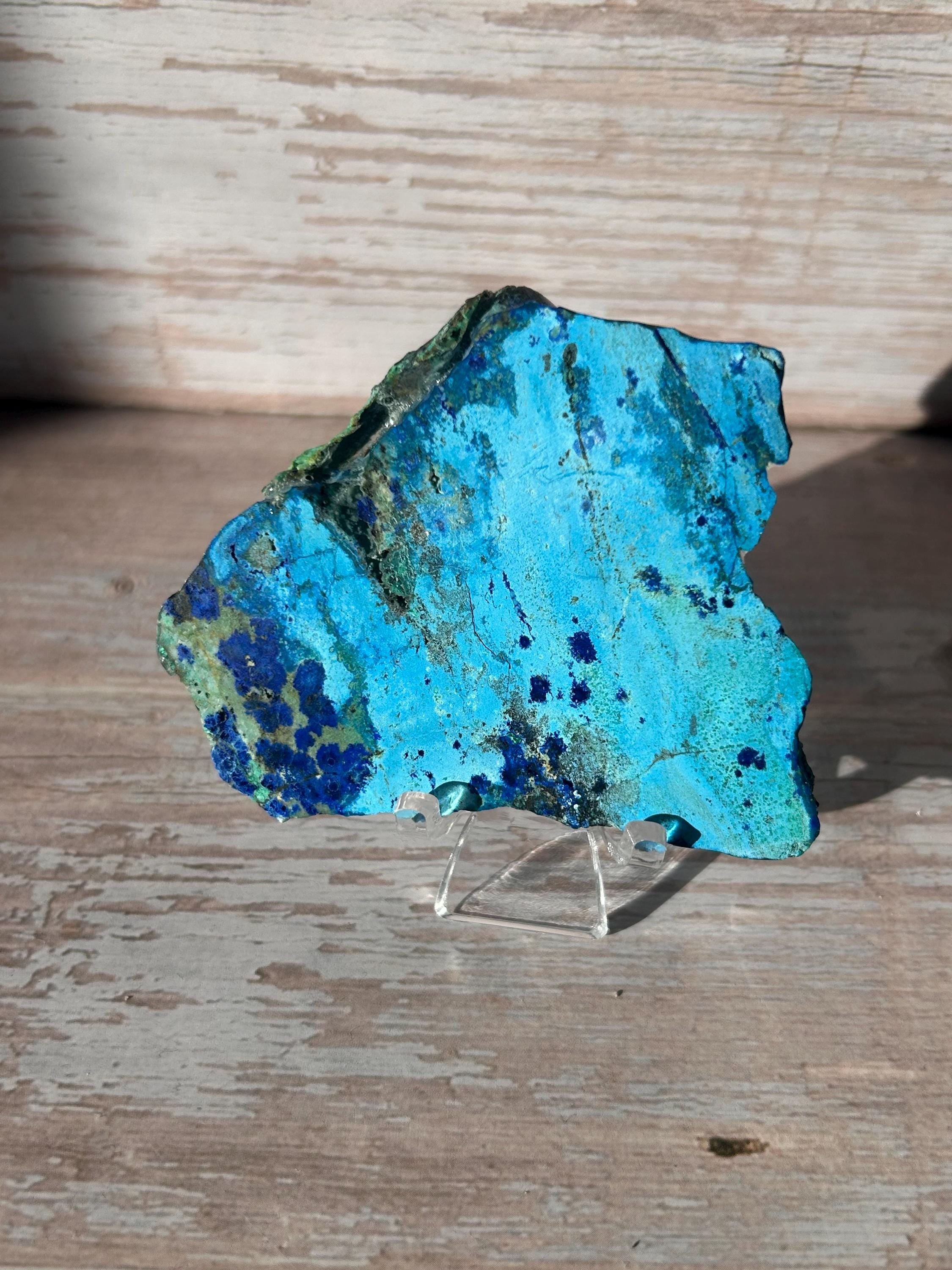 Azurite Chrysocolla Slab