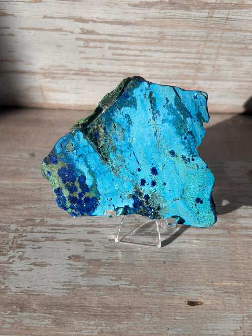 Azurite Chrysocolla Slab