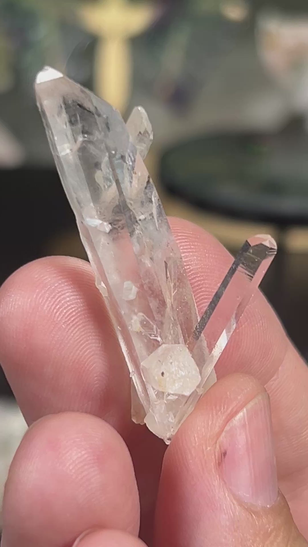Clear Quartz Multi-Point Crystal Cluster