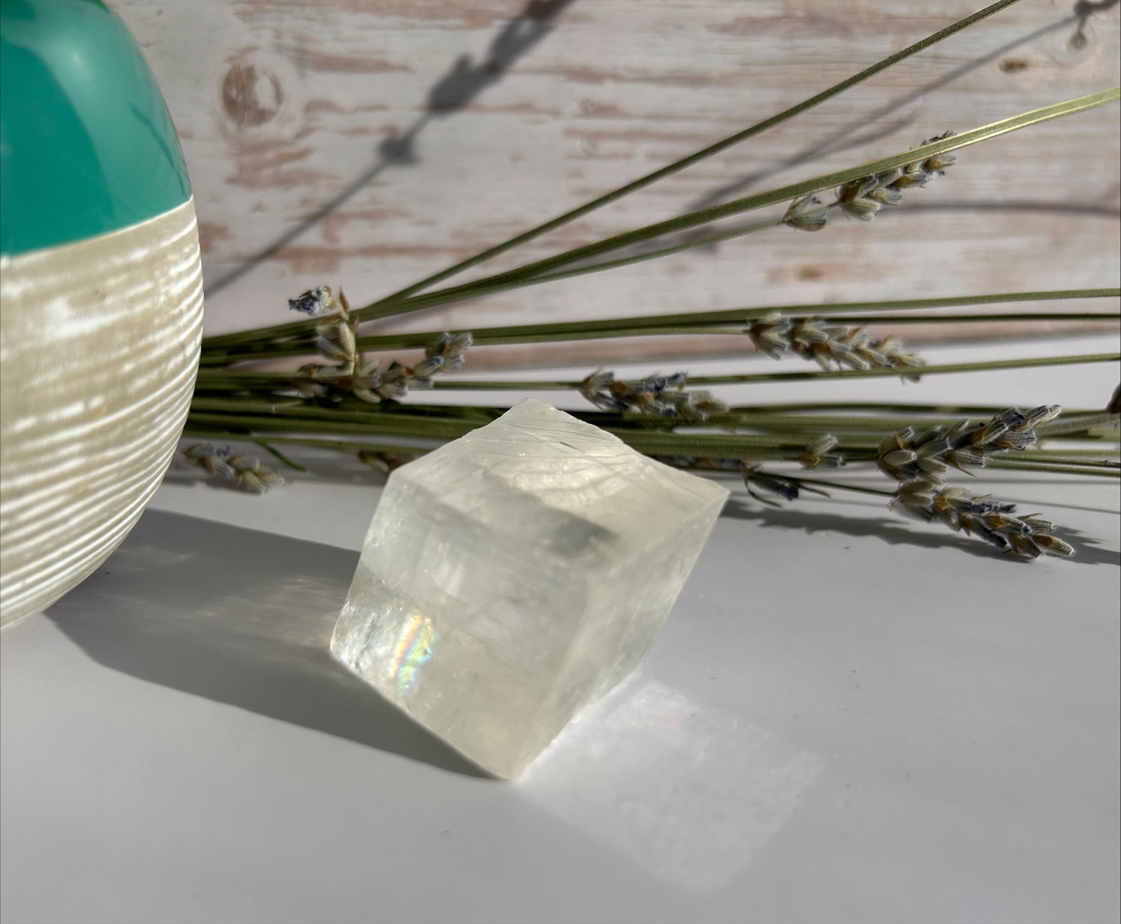 Optical Calcite Cube