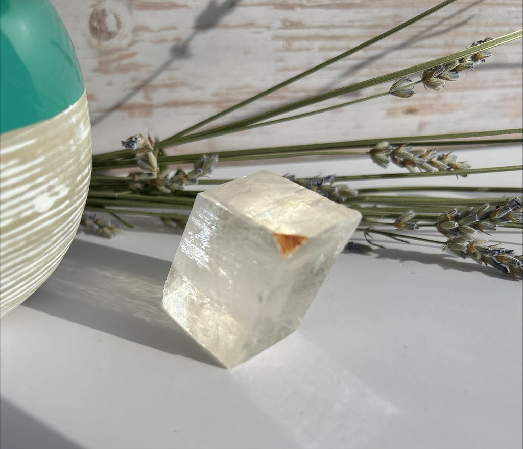 Optical Calcite Cube