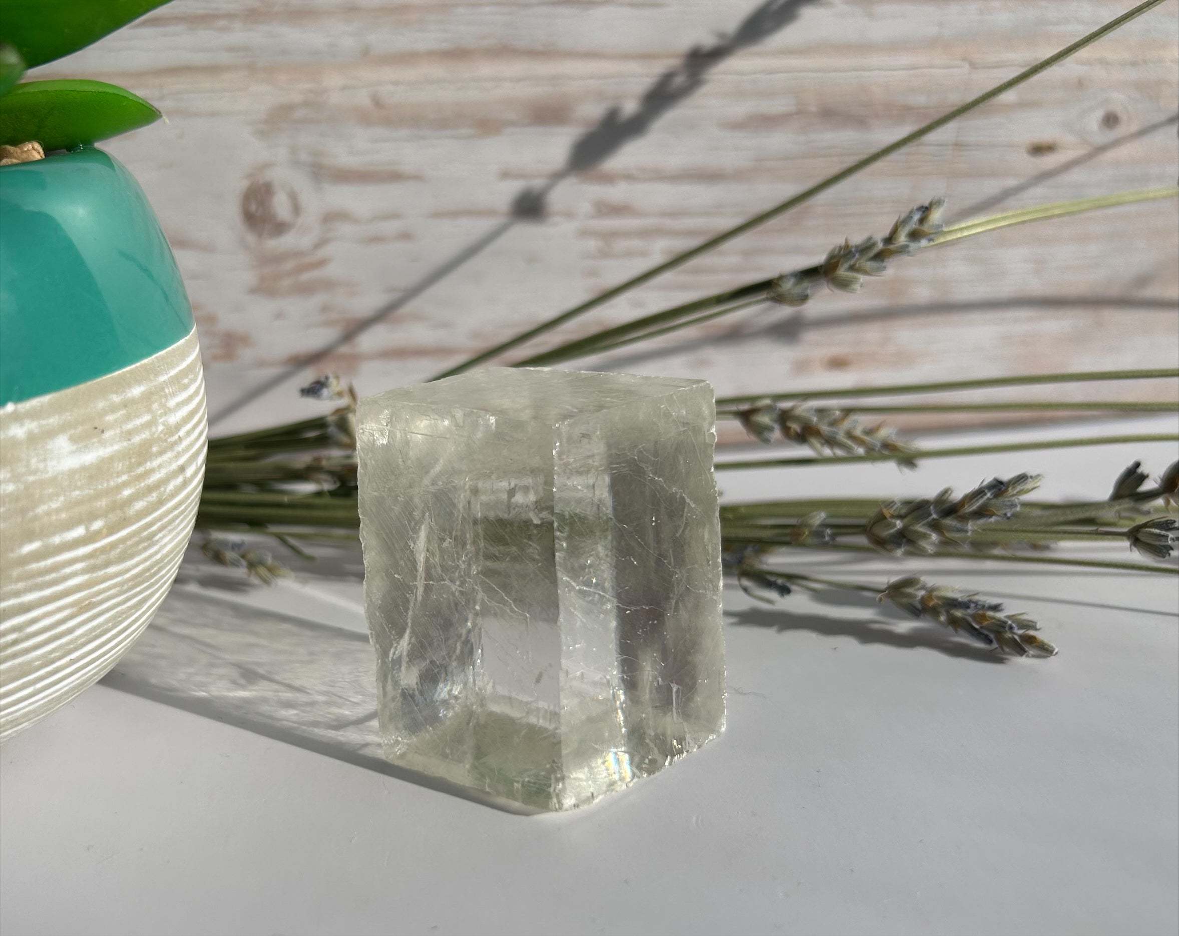 Optical Calcite Cube