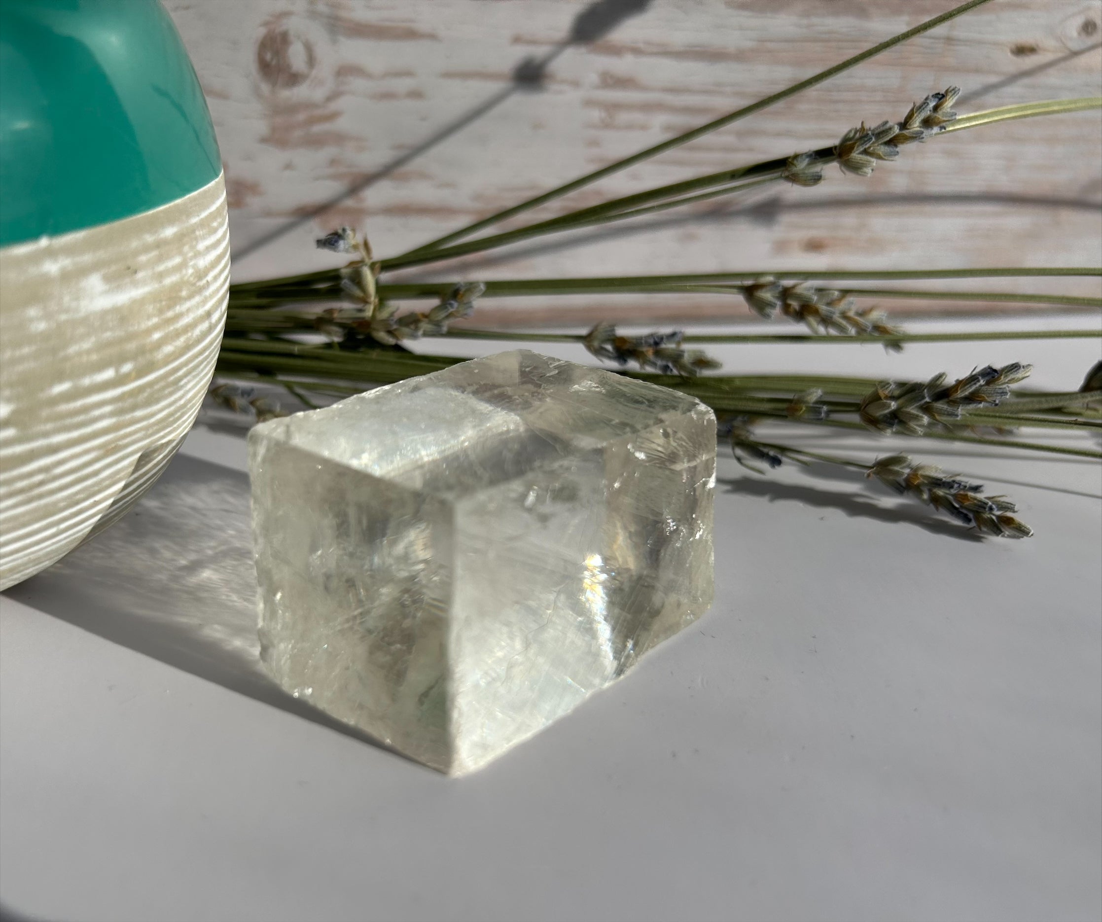 Optical Calcite Cube