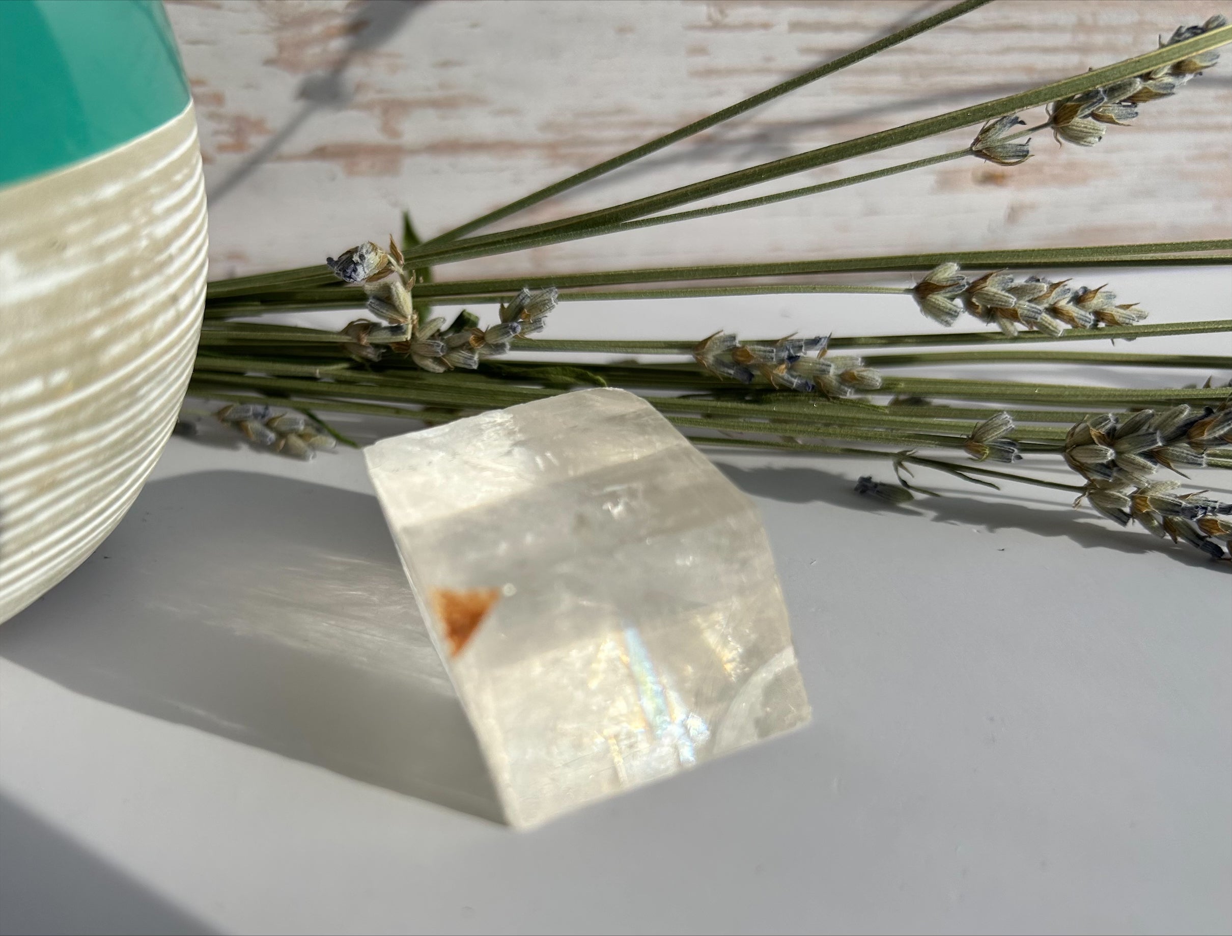 Optical Calcite Cube