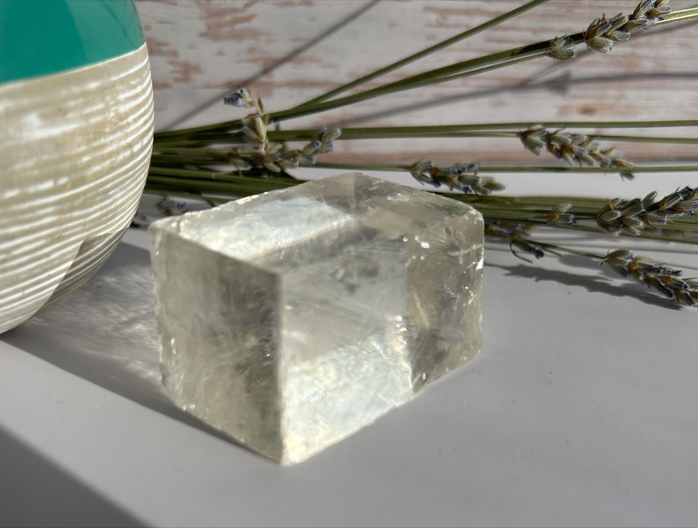 Optical Calcite Cube