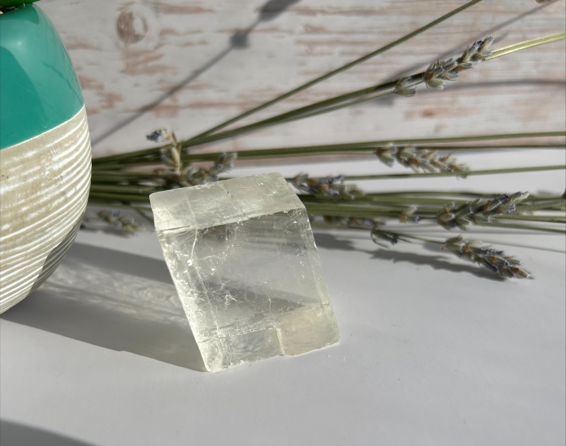 Optical Calcite Cube